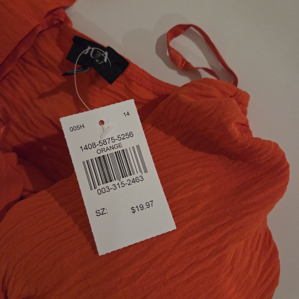JU Orange Jumpsuit